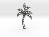 Wireframe palm tree pendant 3d printed 