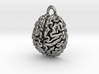 Anatomical Brain Pendant 3d printed 