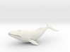 25cm blue whale 3d printed 