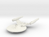Federation Shepard Class LightCruiser V5 4.3" long 3d printed 