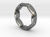 Octagonal Ring UK Size K (US Size 5) 3d printed 