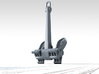 1/48 Royal Navy Byers Stockless Anchor 40cwt 3d printed 3d render showing product detail
