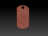 Fallout 76 Themed Dog Tag 3d printed 