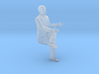 S Scale bald sitting man 2 3d printed This is a render not a picture