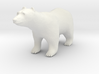 O Scale Polar Bear 3d printed This is a render not a picture