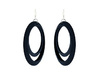 Luna earrings 3d printed 