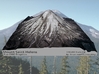 Mount St. Helens (Pre-1980) Grayscale: 6"x6" 3d printed 