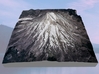 Mount St. Helens (Pre-1980) Grayscale: 8"x8" 3d printed 