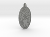 Stag - Oval Pendant 3d printed 
