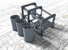 1/72 Royal Navy Small Depth Charge Rack x1 3d printed 3D render showing product detail