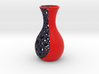 Full colour small circle patterned vase ornament 3d printed 