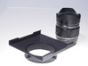 ZUIKO mFT 8mm f1.8 filterholder 3d printed Filterholder with lens (lens not included)
