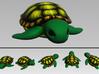 Concha: Little Turtle (1 piece) 3d printed Render Preview
