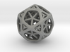 Nested dodeca & Icosa inside Icosidodecahedron 3d printed 