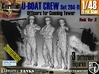 1/48 German U-Boot Crew Set204-11 3d printed 