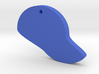 Baseball Hat Silhouette Keychain 3d printed 