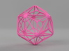 Triakis Icosahedron 3d printed 