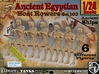 1/24 Ancient Egyptian Boat Rowers Set103 3d printed 