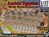 1/32 Ancient Egyptian Boat Rowers Set103 3d printed 