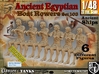1/48 Ancient Egyptian Boat Rowers Set103 3d printed 