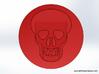 Skull Wax Seal 3d printed What the wax will look like