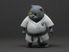 Judo cat 3d printed 