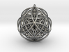 Stellated Flower Life Vector Equilibrium Pendant 2 3d printed 