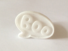 Boo Conversation Bubble Ring 3d printed 