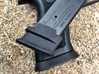 Extended X Frame Base Pad for SIG P320 - Square de 3d printed Black Professional