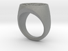 custom signet ring 89 3d printed 