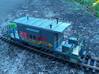 HO Bluford Caboose Roof 3d printed 