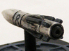 SGC Gate Deploy Missile 3d printed Tauri Gate Deploy Missile in Smooth Fine Detail Plastic