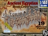 1/144 Ancient Egyptian Boat Crew Set101 3d printed 