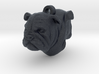 Bulldog Back-To-Back Earring 3d printed 
