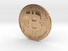 Bitcoin Coin BTC 3d printed 