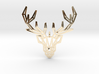 Deer Pendant 3d printed 