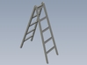1/18 scale wooden foldable ladders x 3 3d printed 