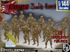 1/144 Army Zombies Set001 3d printed 