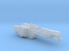 UNSC Charon Frigate 3cm version 3d printed 