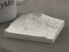 3'' Mt. St. Helens, Washington, USA, Sandstone 3d printed 