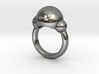 Bubbles Ring US Size 5 ¾ UK Size L 3d printed 