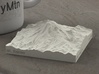 3'' Mt. Rainier, Washington, USA, Sandstone 3d printed 