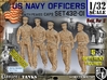 1/32 USN Officers Set432-01 3d printed 