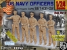 1/24 USN Officers Set431-02 3d printed 