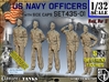 1/32 USN Officers Set435-01 3d printed 