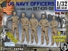 1/32 USN Officers Set435-02 3d printed 