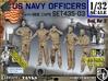 1/32 USN Officers Set435-03 3d printed 