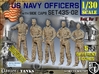 1/30 USN Officers Set435-02 3d printed 