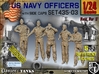 1/24 USN Officers Set435-03 3d printed 