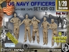 1/20 USN Officers Set435-03 3d printed 